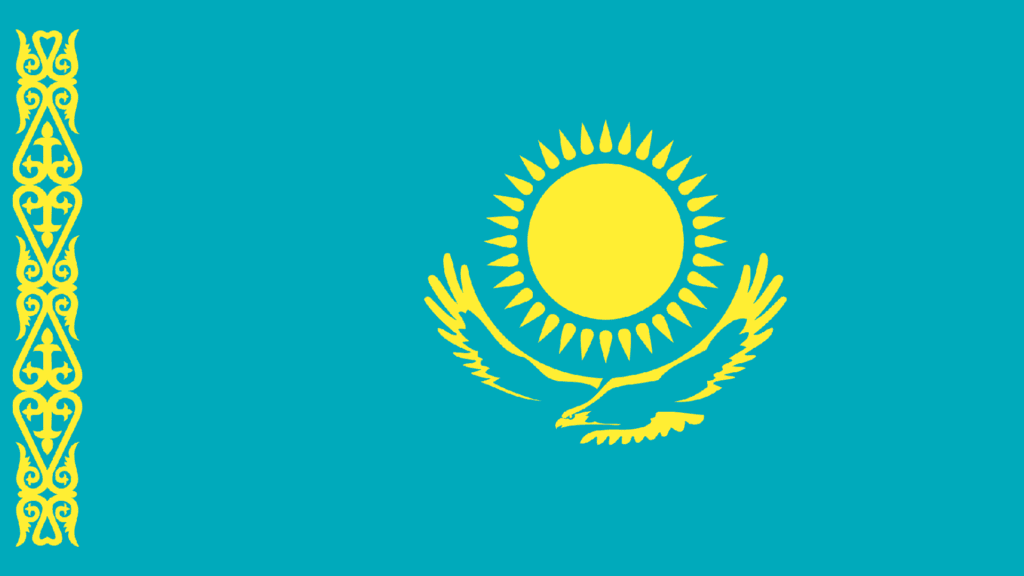 Kazakhstan Flag