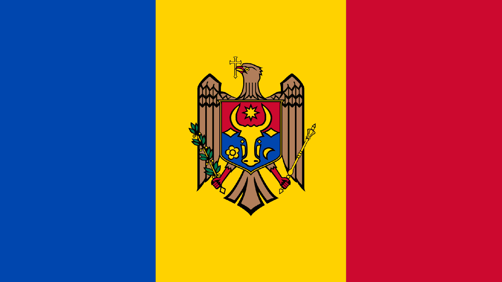 Moldova Flag