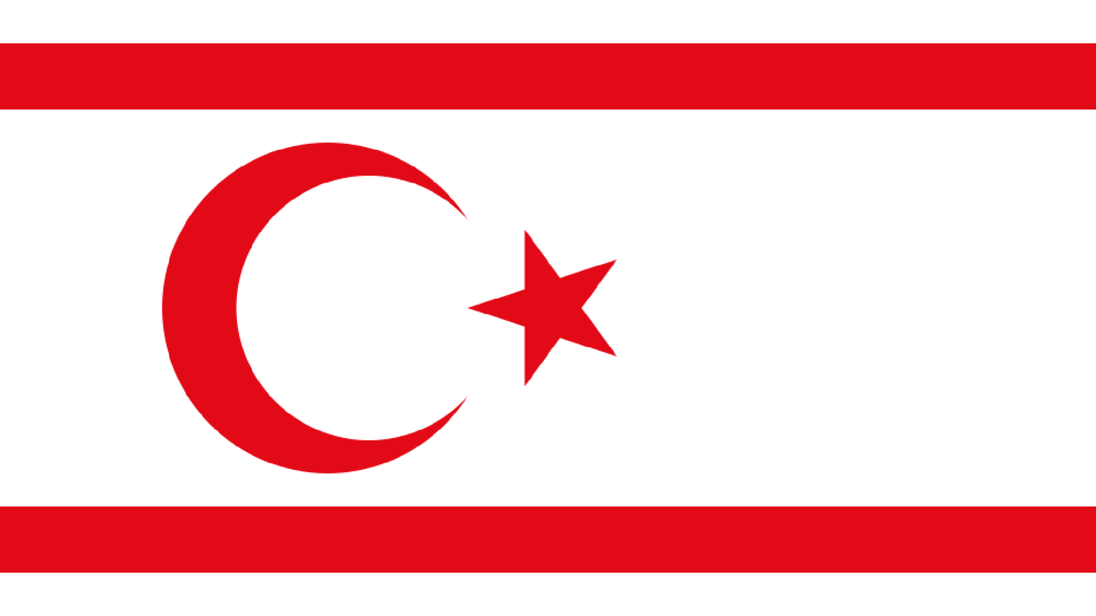 Turkish Republic of Northern Cyprus Flag